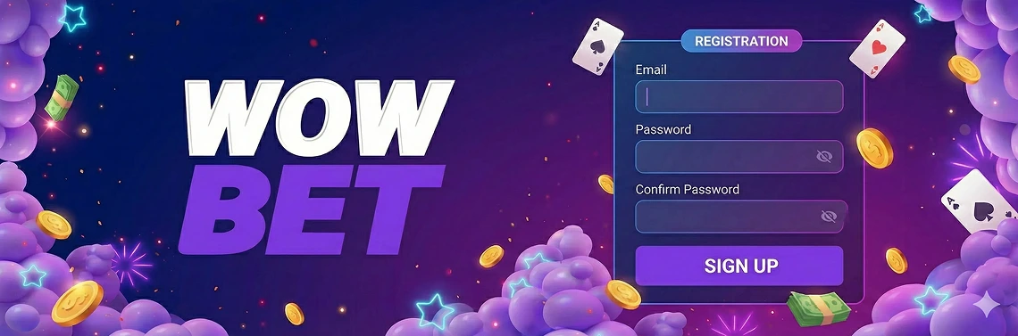 صفحه ورود و حساب کاربری WOWBet